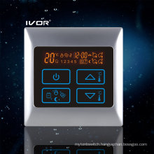 Programmable Underfloor Heating Thermostat Touch Switch Metal Frame (SK-HV2000-M)